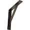 Ekena Millwork Traditional Steel Bracket, Antiqued Brass 2"W x 12"D x 12"H BKTM02X12X12TRABS - alternate 1